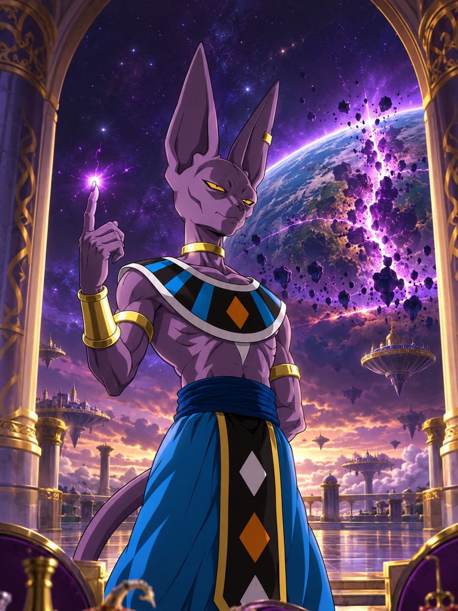Ilustração de fã de Dragon Ball, não oficial